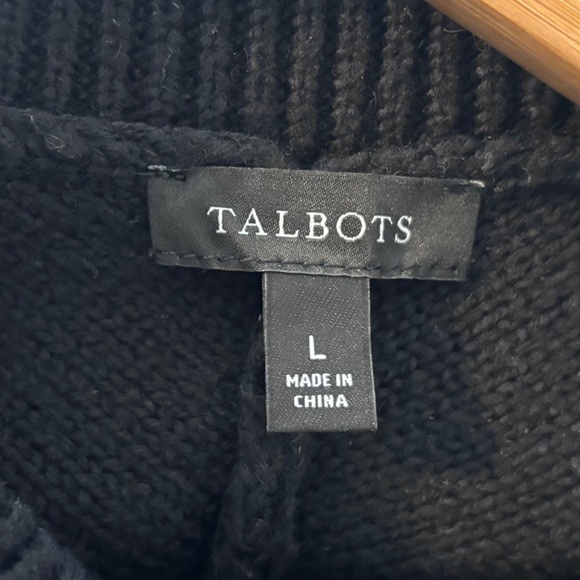 Talbots Knit Poncho - Picture 6 of 6